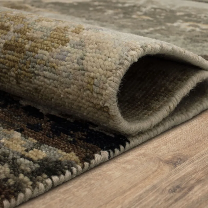 Depiction by Stacy Garcia Annora Neutral Rug - 9' x 12' Roll