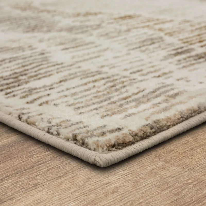 Milestones by Drew & Jonathan Home Antelope Canyon Grey Rug - 8' x 10' Angle