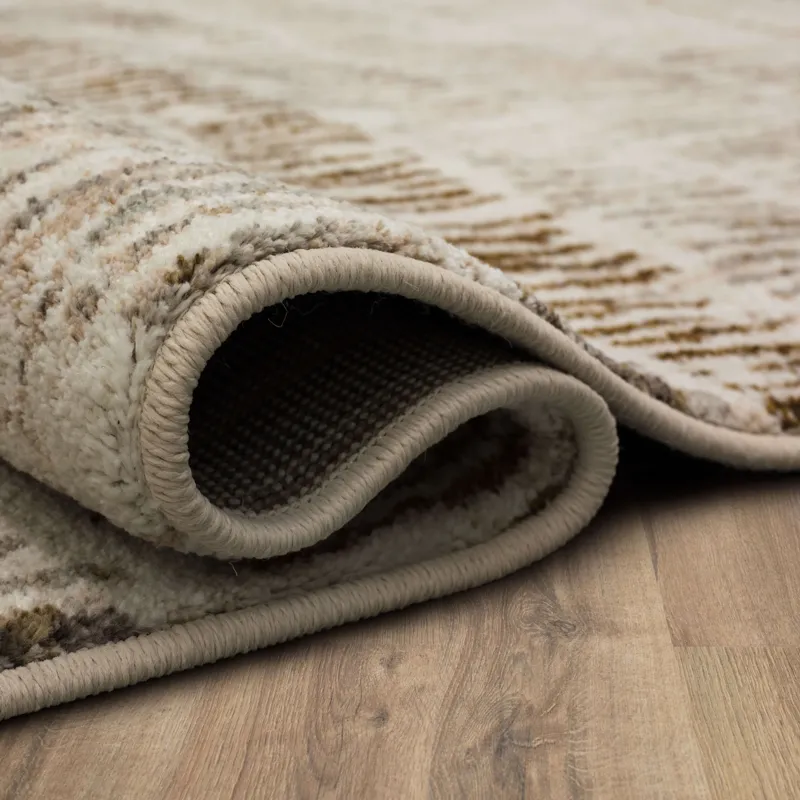 Milestones by Drew & Jonathan Home Antelope Canyon Grey Rug - 8' x 10' Roll