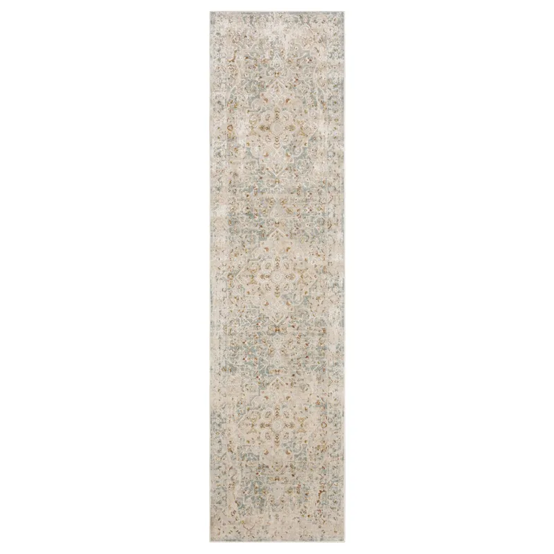 Windermere Ashbourne Blue Rug - 2\'6\" x 10\'