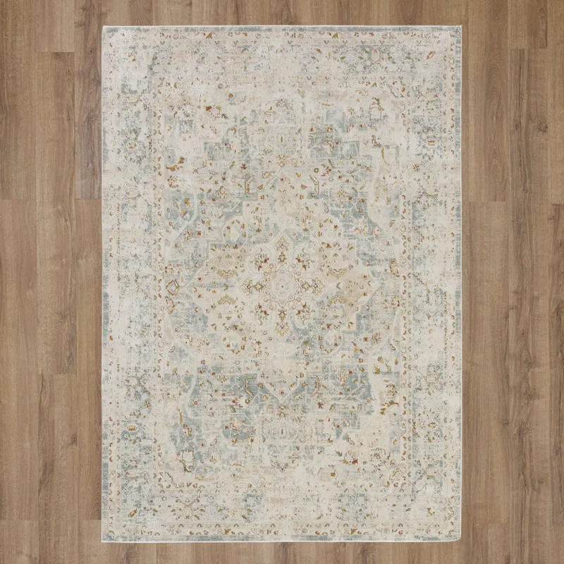 Windermere Ashbourne Blue Rug - 7'10" x 10'3" Floor