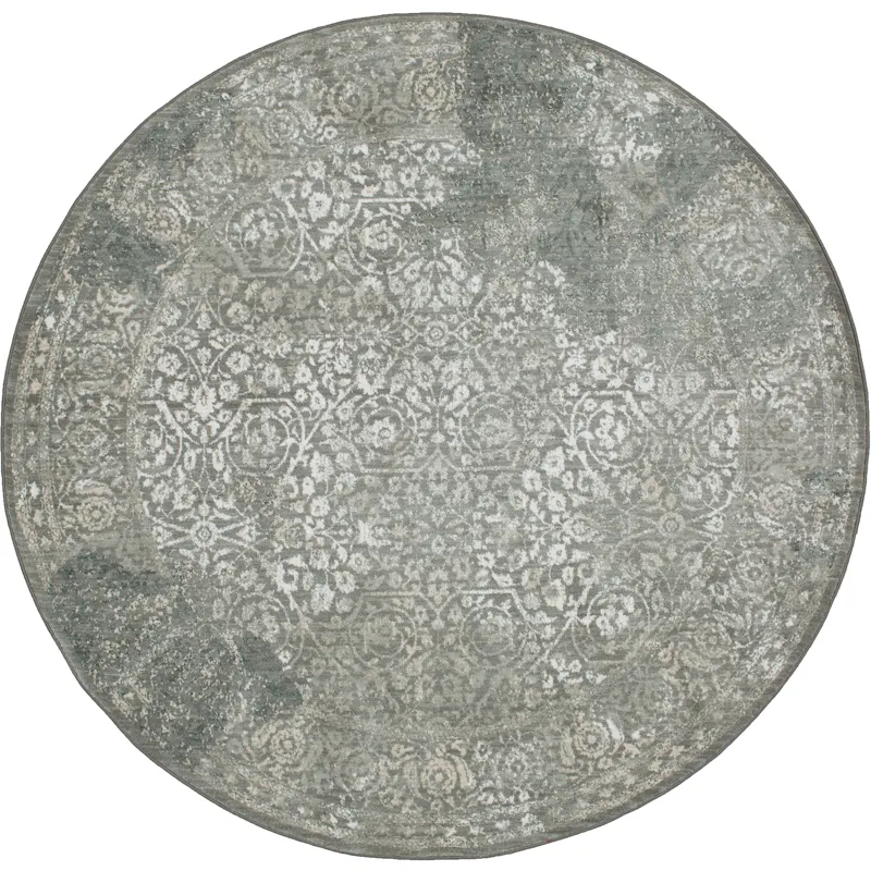 Euphoria Ayr Willow Grey Rug - 8' Round