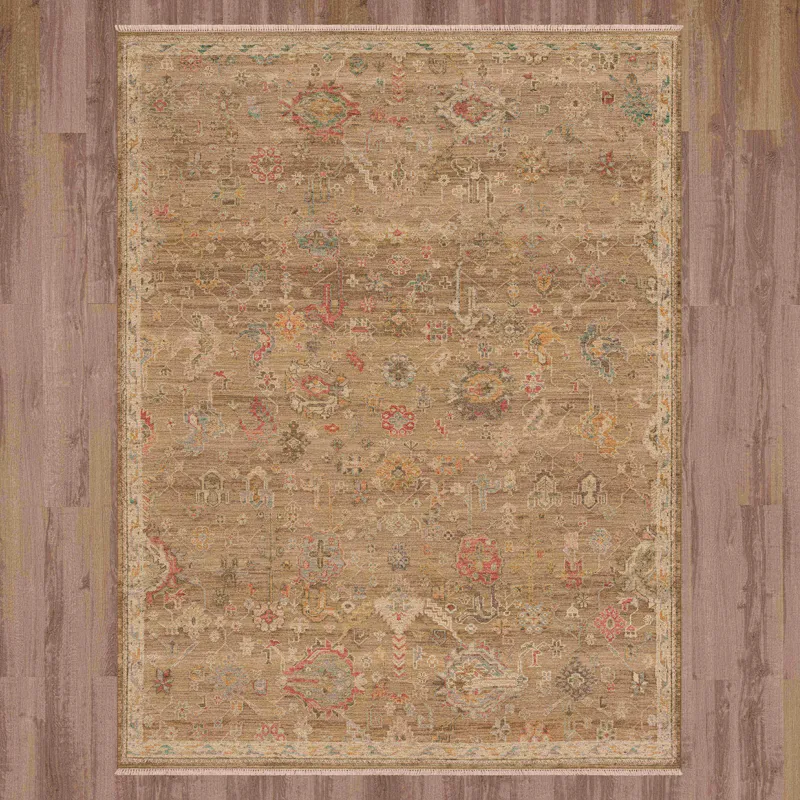 Sundar Bahu Brown Rug - 8' x 10' Floor