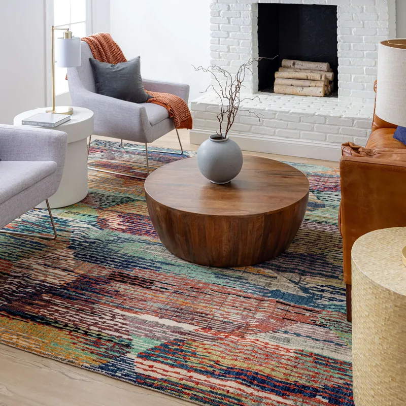 Depiction by Stacy Garcia Bancroft Multi Rug - 8' x 10' Lifestyle