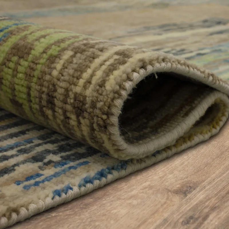 Depiction by Stacy Garcia Bancroft Neutral Rug - 9' x 12' Roll