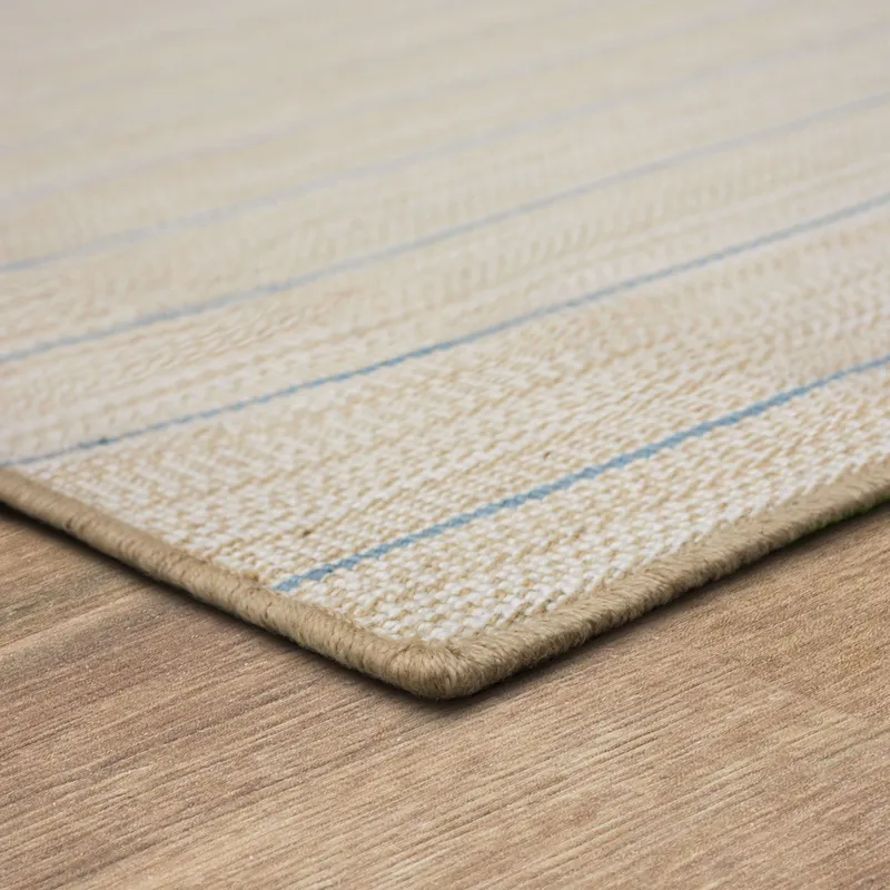 Bar Harbor Beige Rug - 6' x 9' Angle