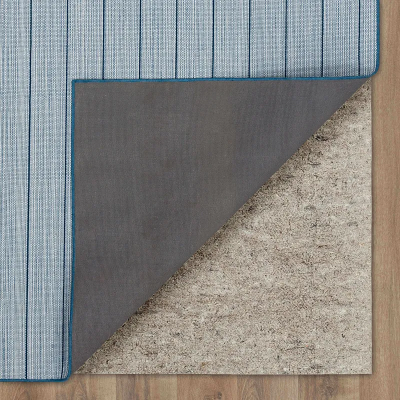 Bar Harbor Blue Rug - 6' x 9' Backing