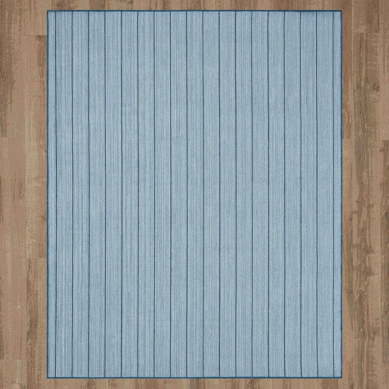 Bar Harbor Blue Rug - 6' x 9' Floor
