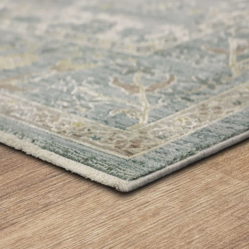 Surrey Hills Bedfordshire Beachglass Rug - 9' x 12' Angle