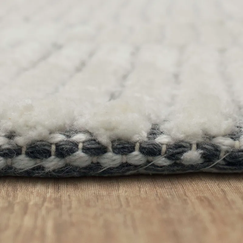 Sirocco By Drew & Jonathan Home Beni Black/White Rug - 9' x 12' Pile