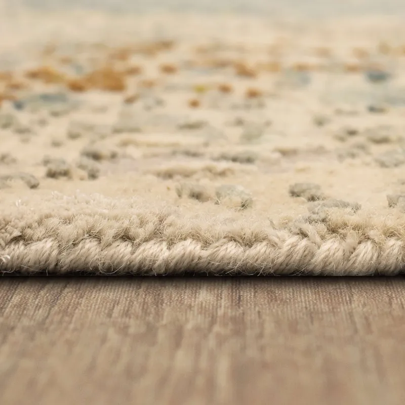 Bespoke Bon Vivant Beige Rug - 8' x 10' Pile