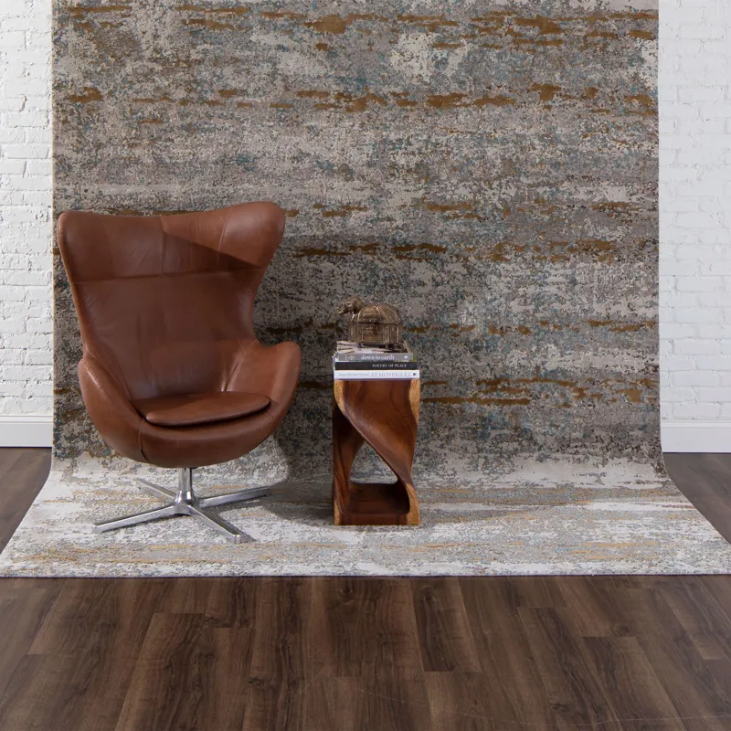 Bespoke Provocateur Grey Rug - 8' x 10' Lifestyle