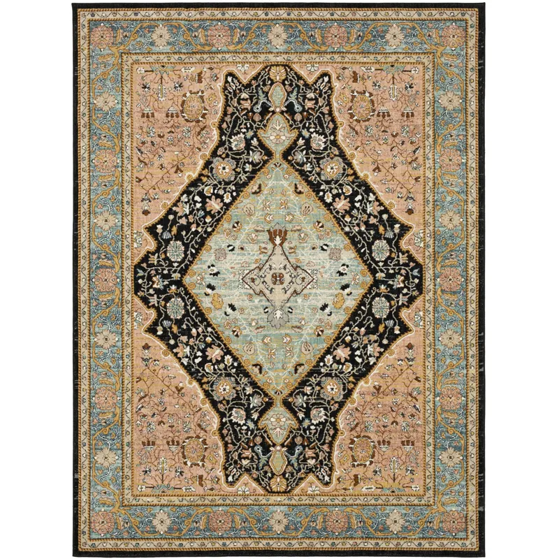 Zephyr Bidjar Robin's Egg Blue Rug - 8' x 10'