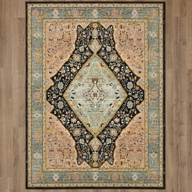 Zephyr Bidjar Robin's Egg Blue Rug - 8' x 10' Floor