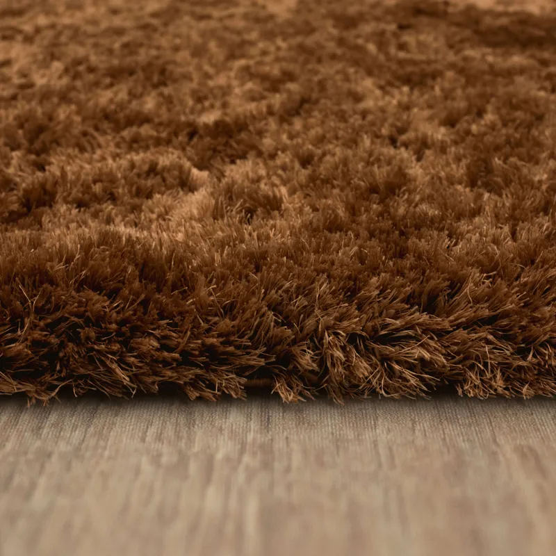 Billow Shag Rust Rug - 7'10" x 10' Pile