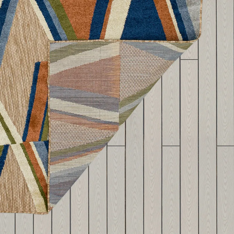 Cabana Boca Grande Multi Rug - 9' x 12' Backing