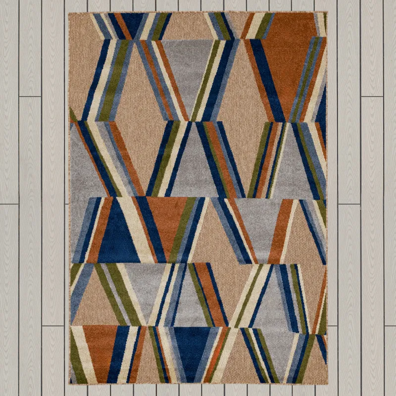 Cabana Boca Grande Multi Rug - 9' x 12' Floor