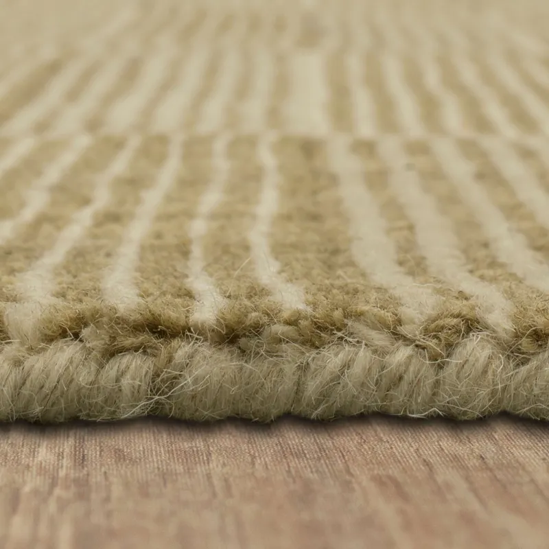 Bobby Berk Broken Stripe Flint Rug - 5' x 8' Pile