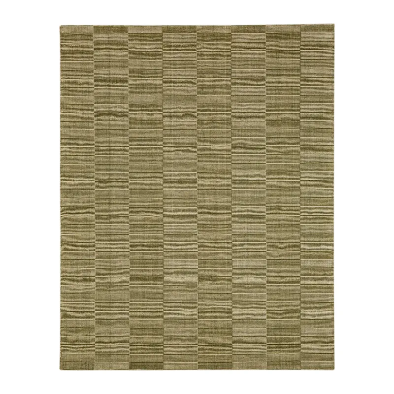 Bobby Berk Broken Stripe Moss Rug - 8' x 10'