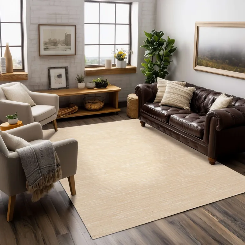 Cantada Ivory Rug - 8' x 10' Lifestyle