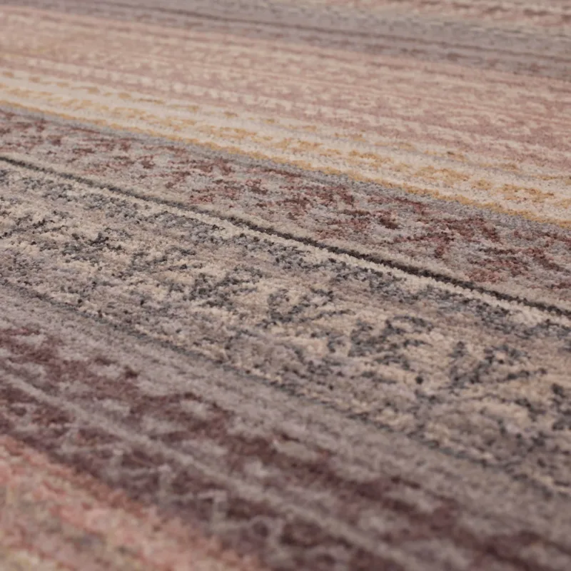 Echo Caprice Grey Rug - 6'7" x 9'6" Closeup
