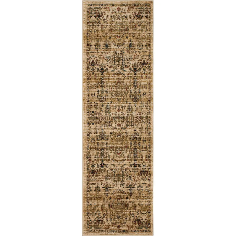 Spice Market Cassia Cream Rug - 2'4" x 7'10"