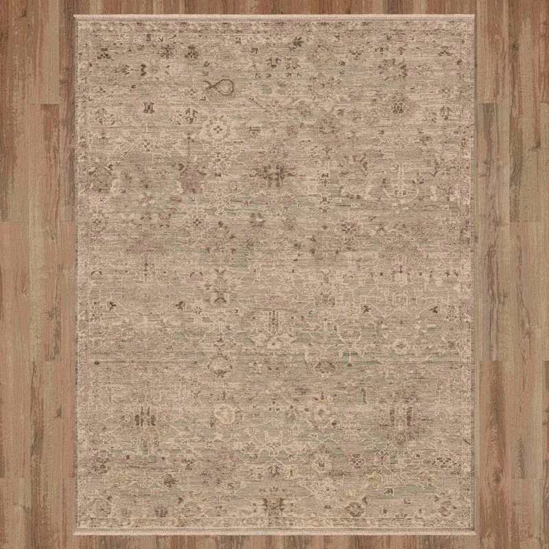 Sundar Charu Gray Rug - 9' x 12' Floor