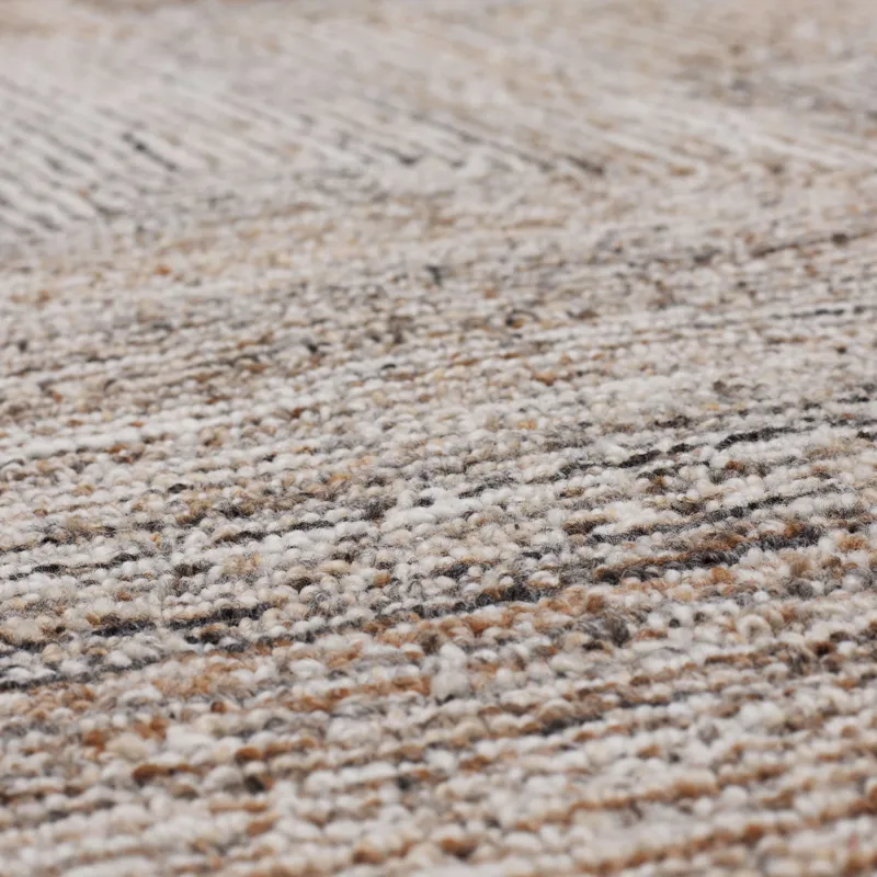 Forsyth Park Cloverdale Beige Steel Rug - 8' x 10' Closeup