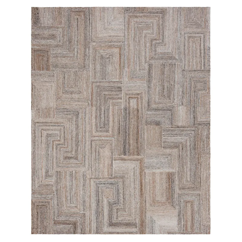 Forsyth Park Cloverdale Beige Steel Rug - 8\' x 10\'