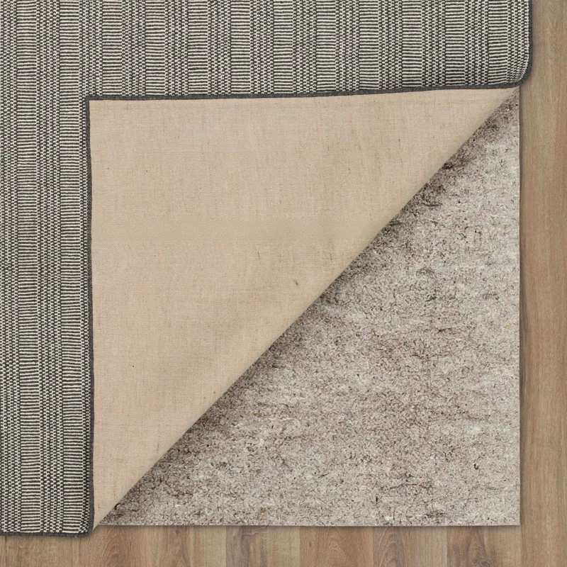 Collinsworth Charcoal Rug - 10' x 14' Backing