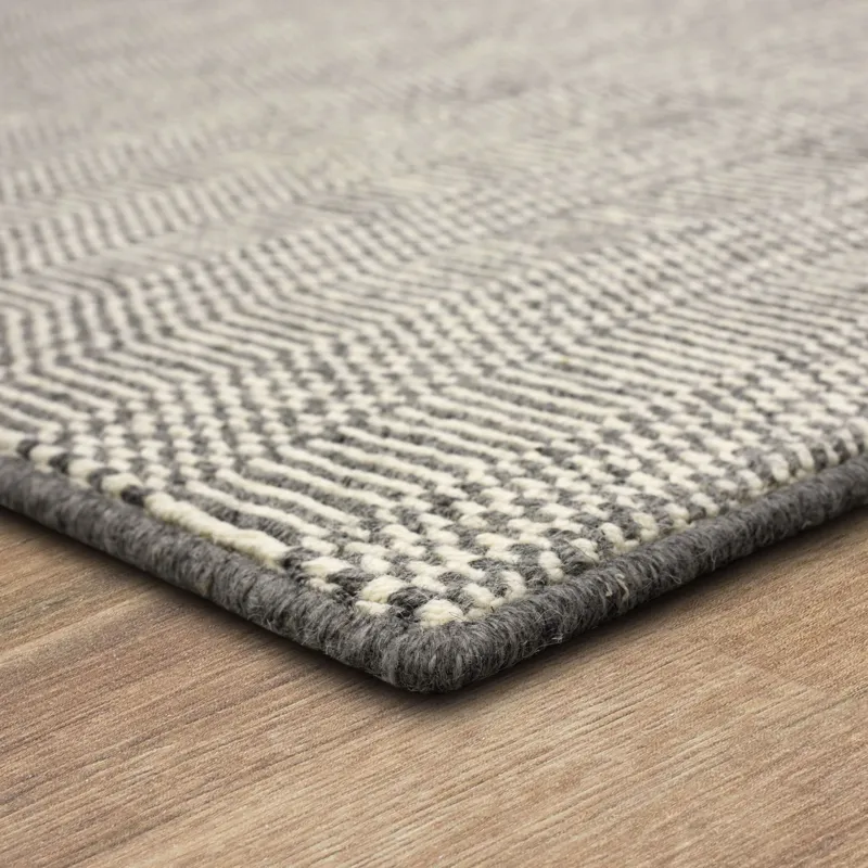 Collinsworth Grey Rug - 10' x 14' Angle