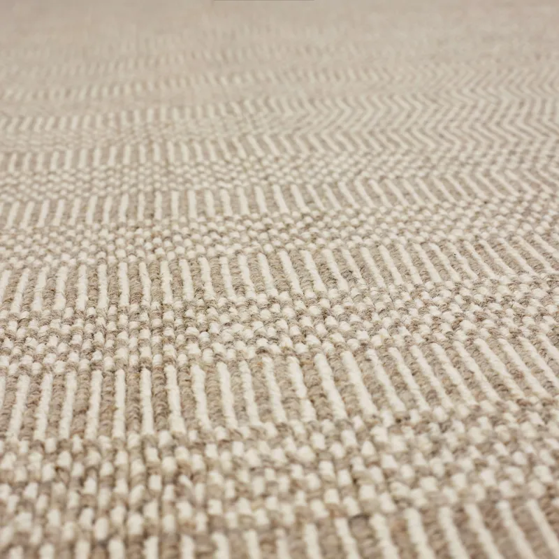 Collinsworth Taupe Rug - 9' x 12' Closeup