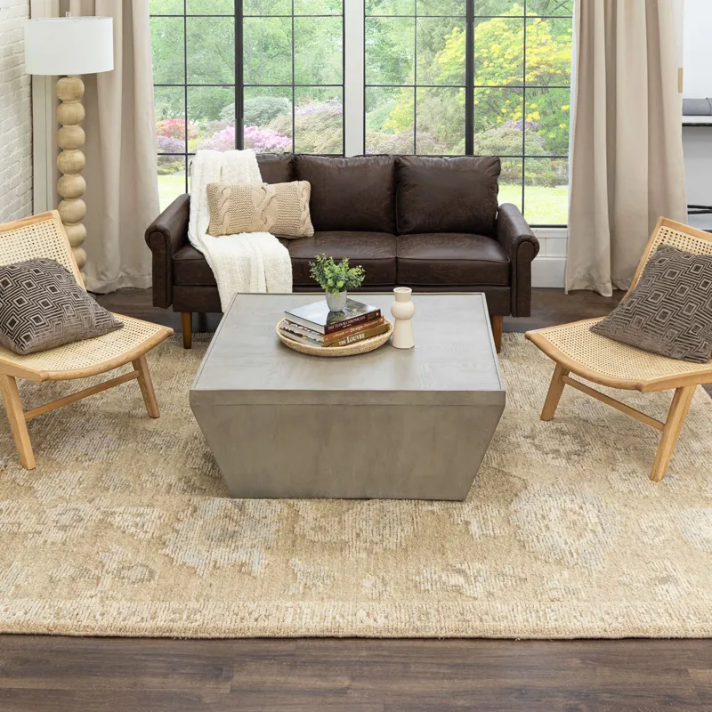 Coventry Berkswell Brown Rug - 8' x 10' Lifestyle