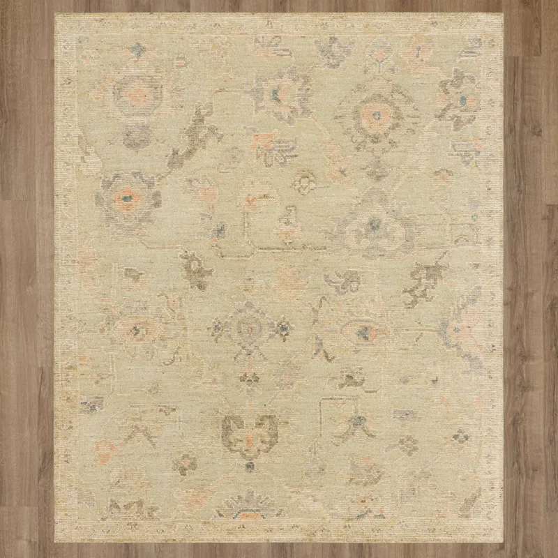 Coventry Stoneleigh Green Rug - 6' x 9' Floor