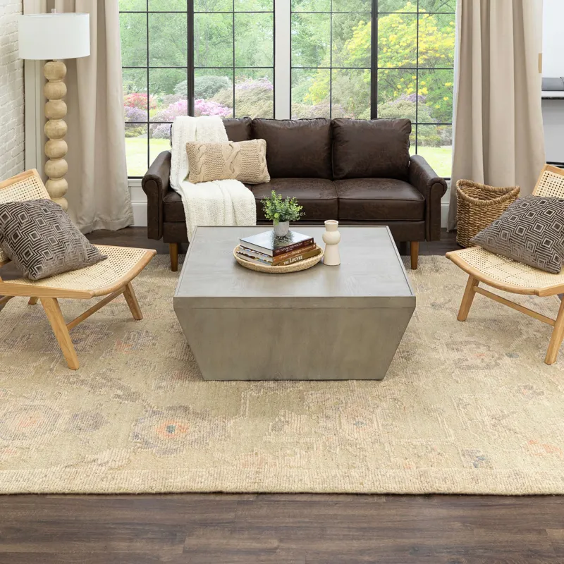 Coventry Stoneleigh Green Rug - 8' x 10' Lifestyle