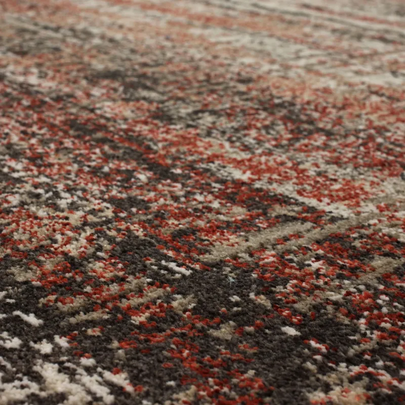 Expressions by Scott Living Craquelure Ginger Rug - 5'3" x 7'10" Closeup