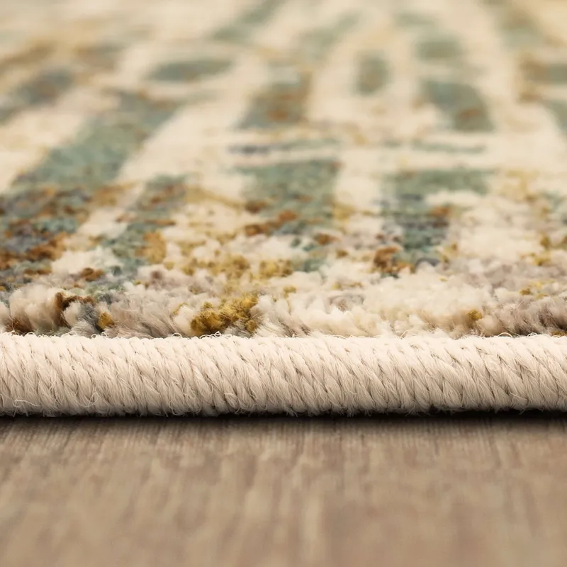 Montreal Dawson Springs Aquamarine Rug - 5'3" x 7'10" Pile