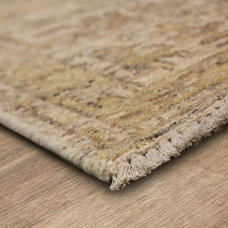 Sundar Dayalu Silver Rug - 8' x 10' Angle