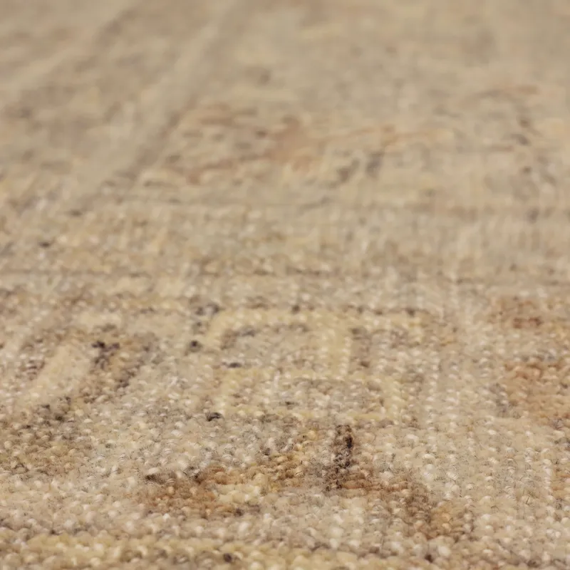 Sundar Dayalu Silver Rug - 8' x 10' Closeup
