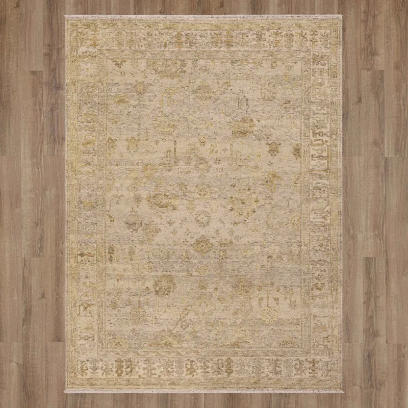 Sundar Dayalu Silver Rug - 8' x 10' Floor