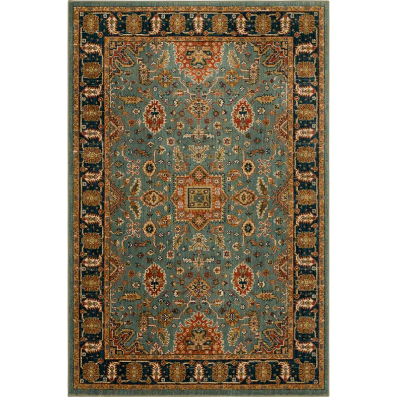 Spice Market Deir Aquamarine Rug - 12' x 15'