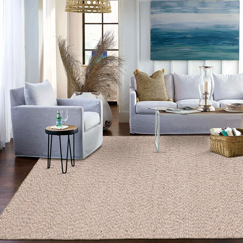 Desmond Dark Grey Rug - 8' x 10' Lifestyle