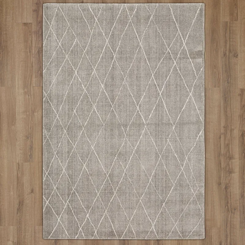 Tangier Deviation Taupe Rug - 9' x 12' Floor