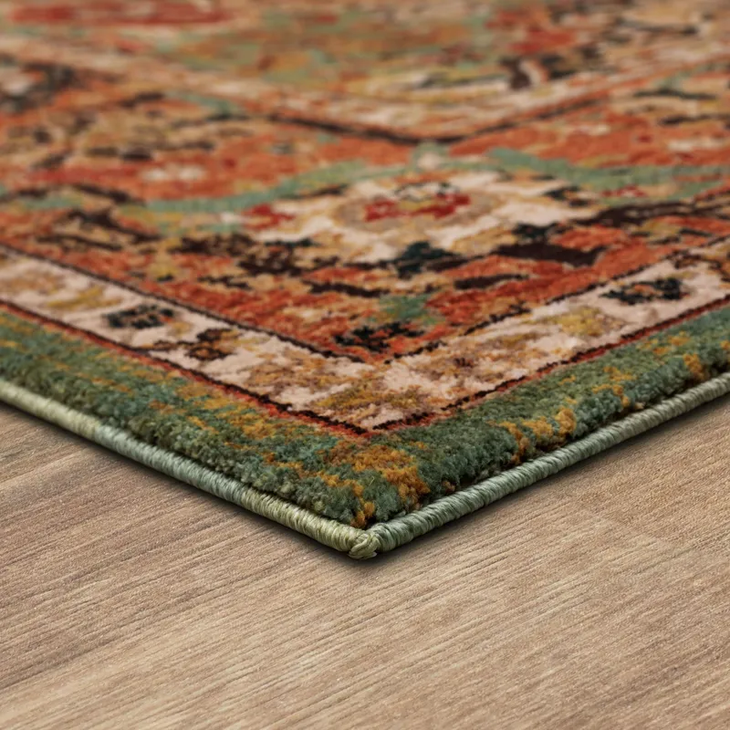 Spice Market Dhahar Aquamarine Rug - 12' x 15' Angle