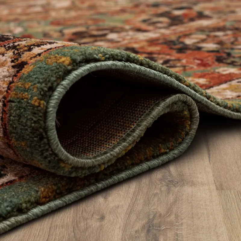 Spice Market Dhahar Aquamarine Rug - 12' x 15' Roll