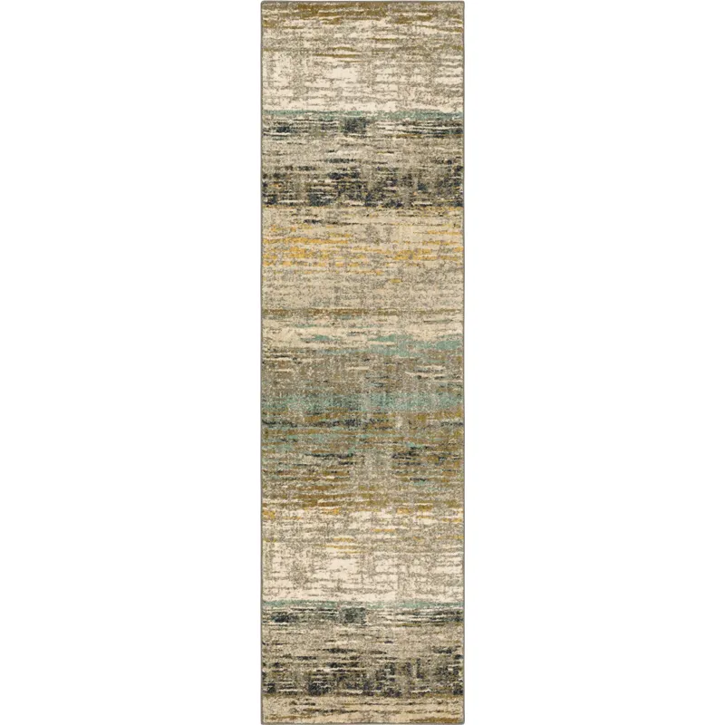 Artisan by Scott Living Diffuse Bronze Rug - 2'4" x 7'10"