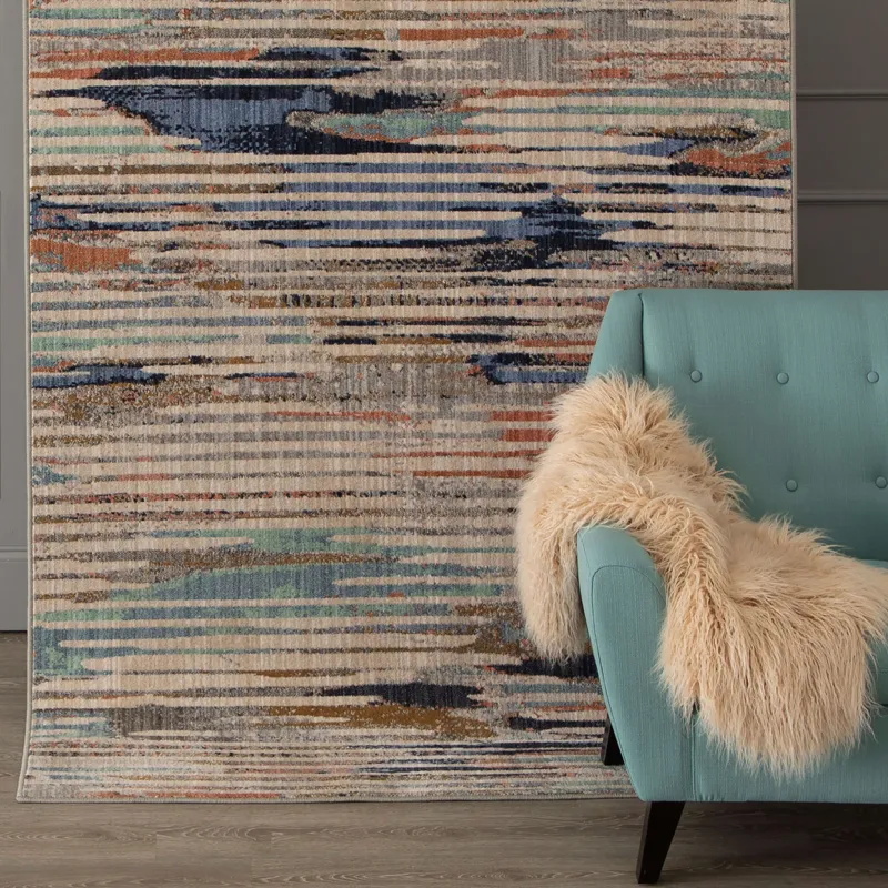 Axiom Emerge Multi Rug - 5'3" x 7'10" Lifestyle