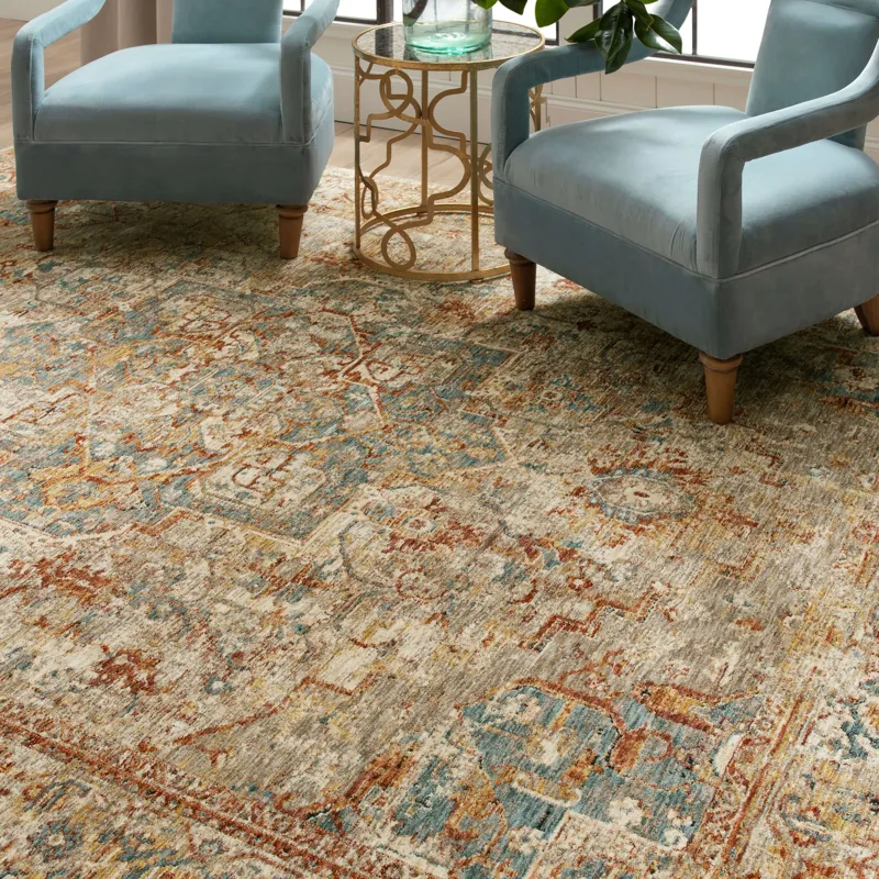 Marash Ezine Cream Rug - 7'10" x 10'3" Lifestyle