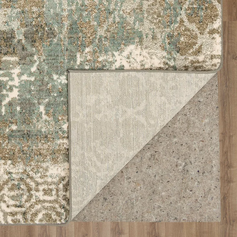 Artisan by Scott Living Frotage Willow Grey Rug - 5'3" x 7'10" Backing