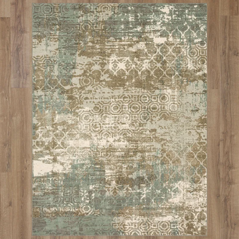 Artisan by Scott Living Frotage Willow Grey Rug - 5'3" x 7'10" Floor